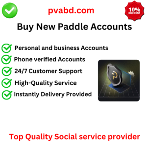 Buy New Paddle Accounts