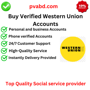 Buy Verified Western Union Accounts