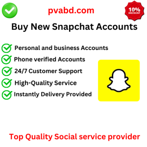 Buy New Snapchat Accounts