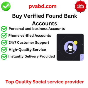 Buy Verified Found Bank Accounts